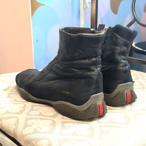 PRADA Sport vintage Boots 39 1/2 well loved